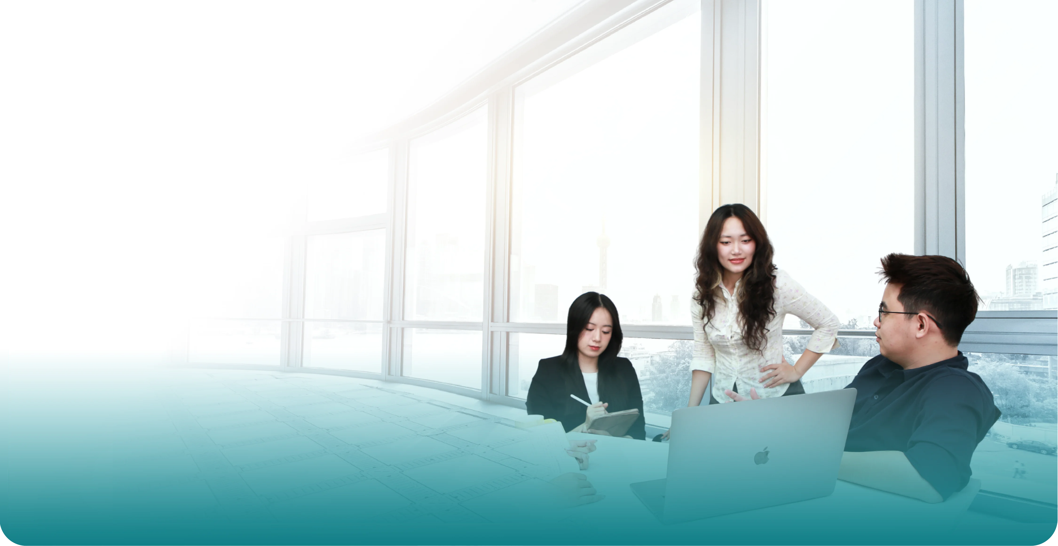 SyncSoft AI team at work